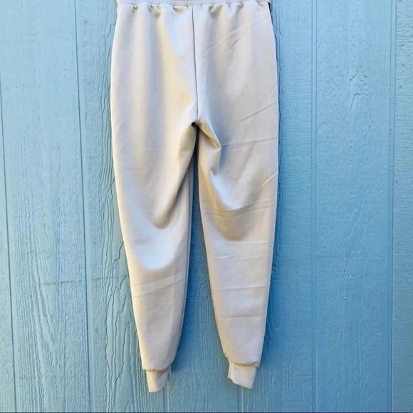 NWT Bodyglove Grey Side Stripe Straight Leg Casual Joggers Medium Pants Gym - Picture 7 of 8